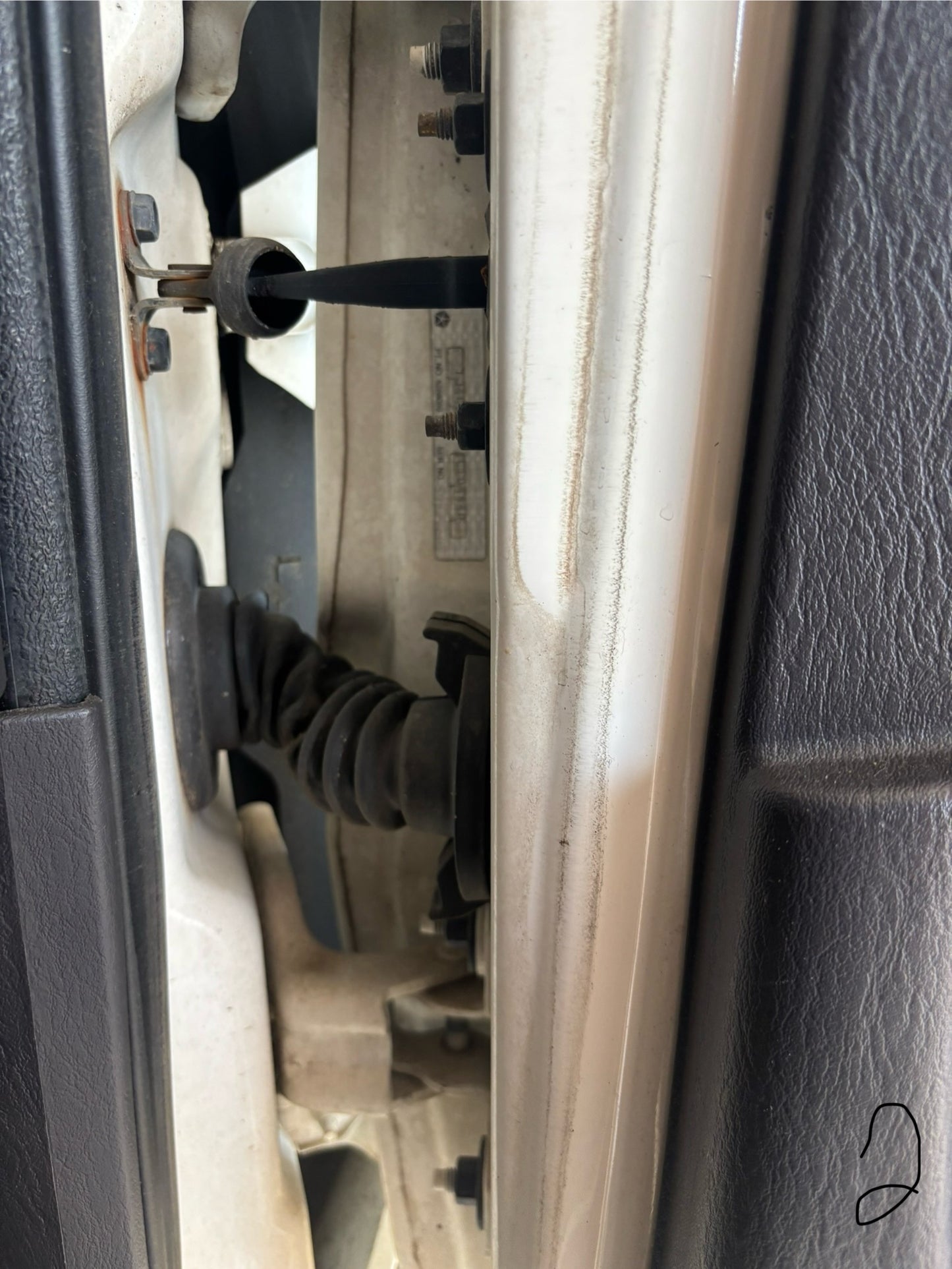 Rubber Door/Hatch Jam Boots. 1999-2004 Jeep Grand Cherokee WJ