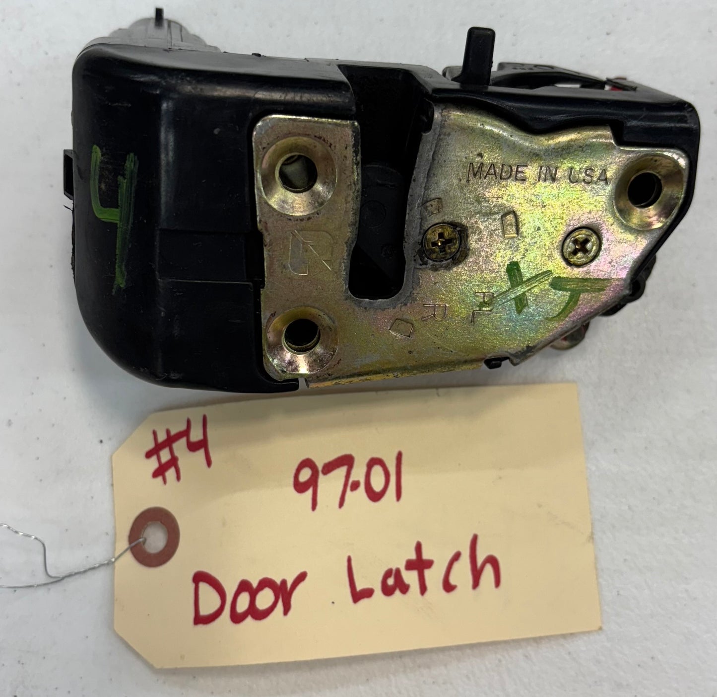 Door Latch & Lock - 1997-2001 Jeep Cherokee XJ - TESTED