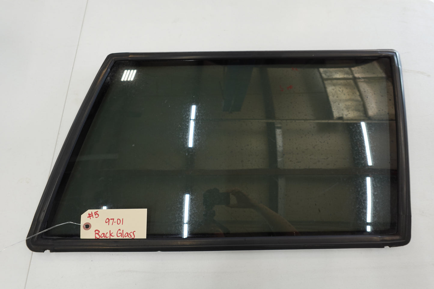 Rear Quarter Panel Side Glass - 1984-2001 Jeep Cherokee XJ - Tinted & Non Tinted