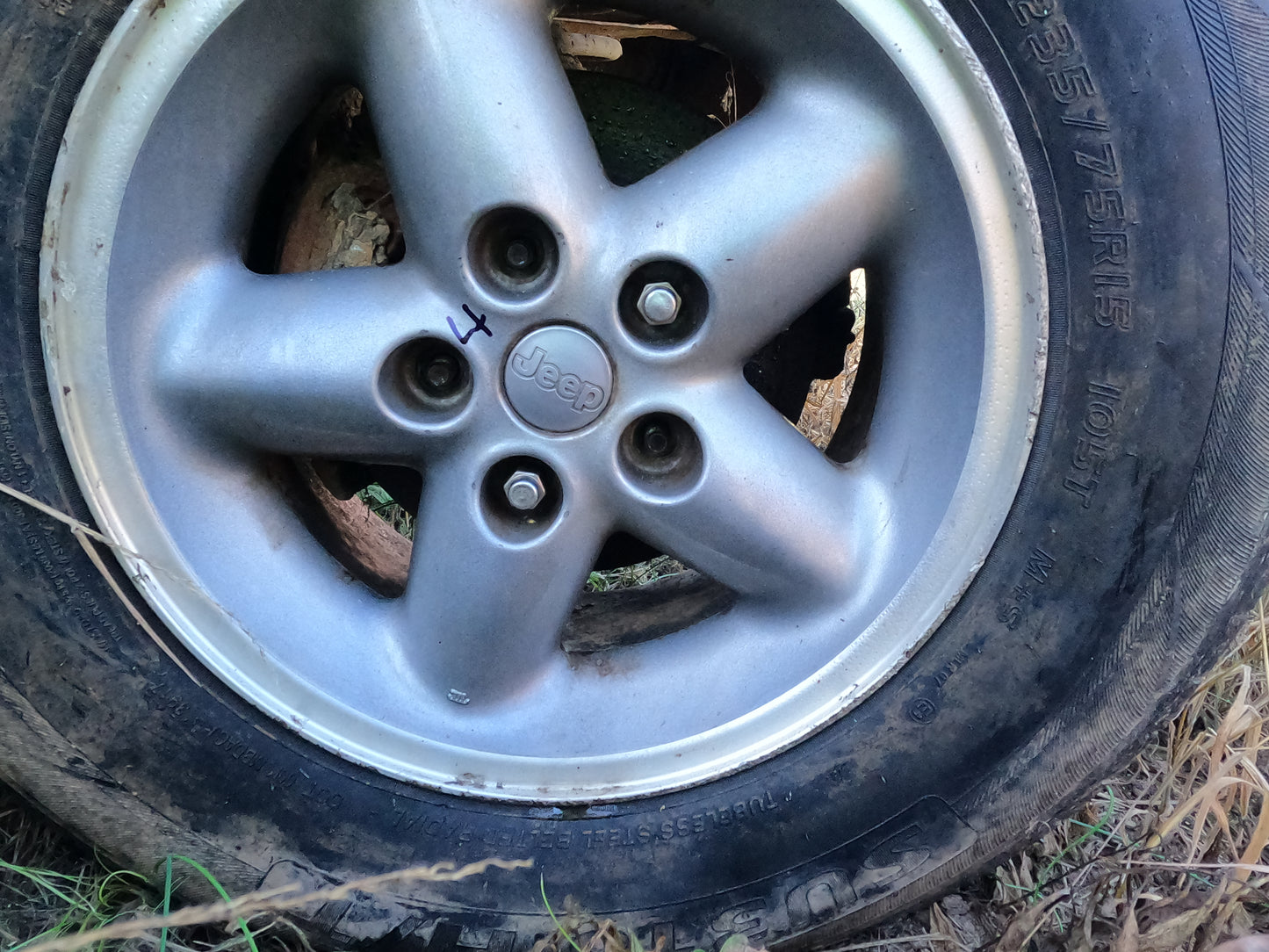 1997-2001 Jeep XJ center cap