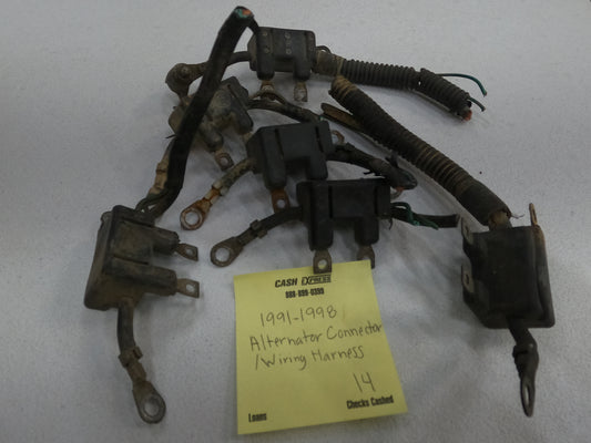 Alternator Connector/ Wiring Harness  *All Models*