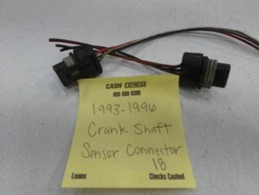 Crank Shaft AND Cam Shaft Sensor Connectors *ALL Styles*