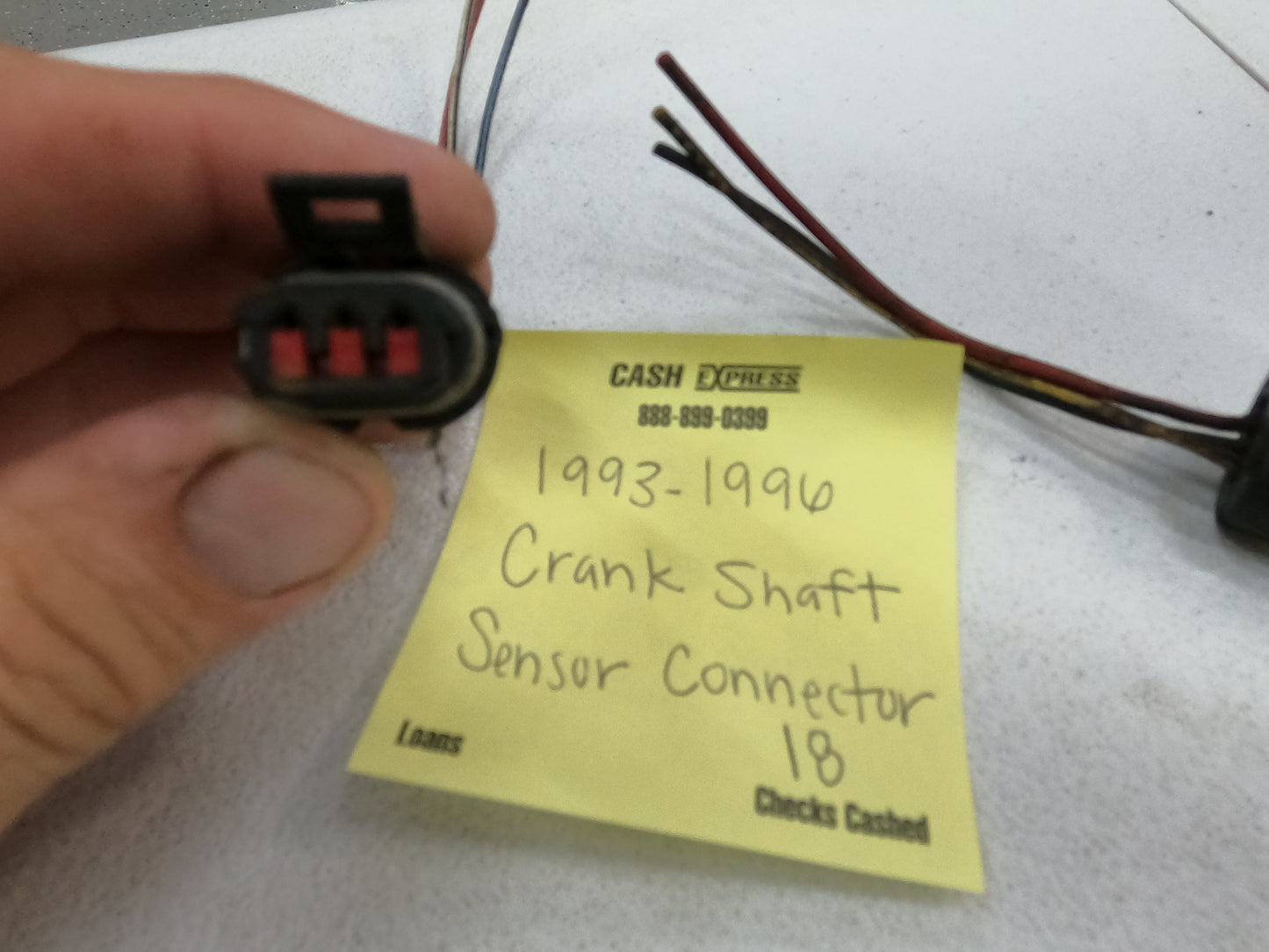 Crank Shaft AND Cam Shaft Sensor Connectors *ALL Styles*