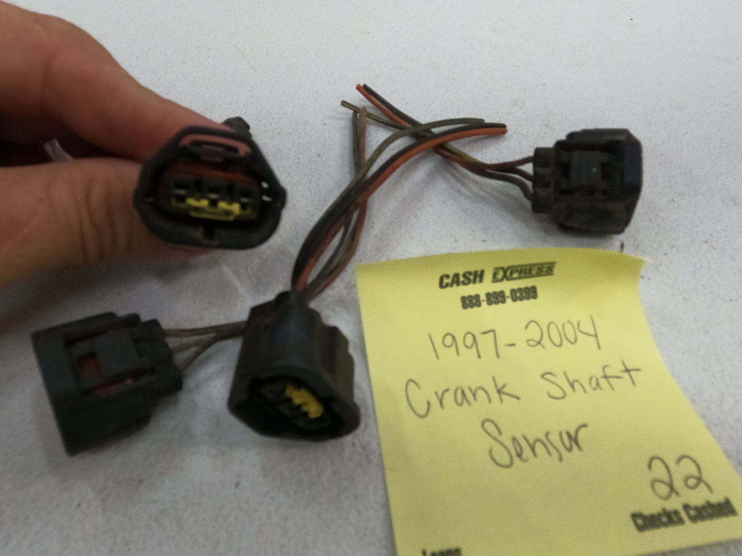 Crank Shaft AND Cam Shaft Sensor Connectors *ALL Styles*