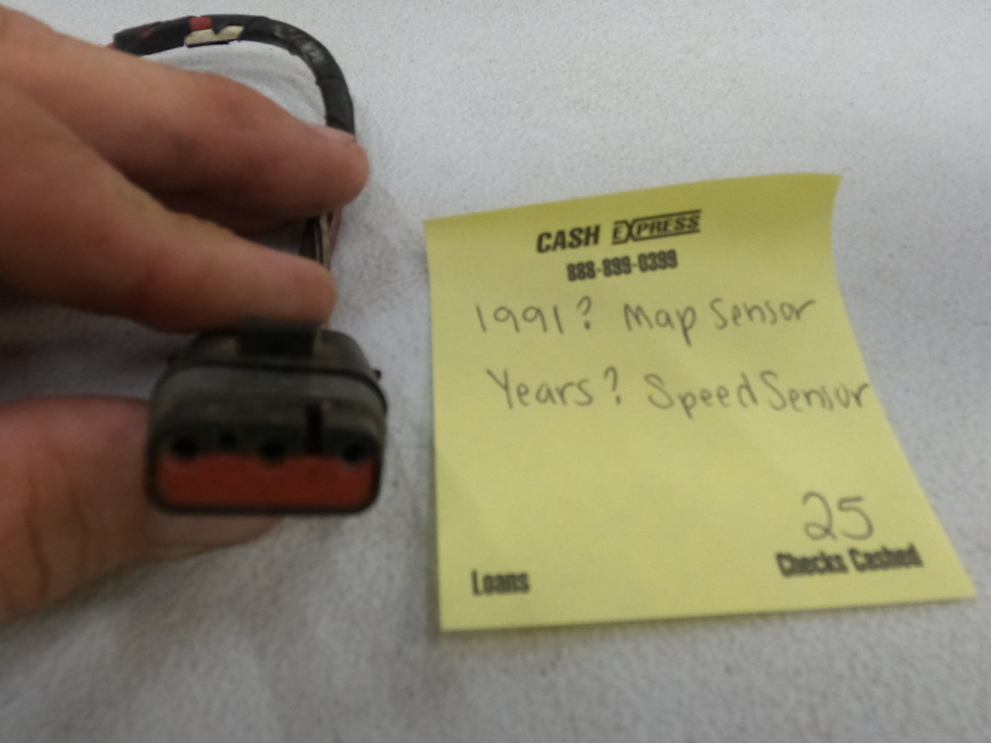 Jeep/Chrysler MAP Sensor Wiring Harness Plug End. *ALL YEARS*