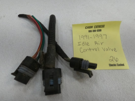 Idle Air Control Valve Harness Plug.  *ALL Years*
