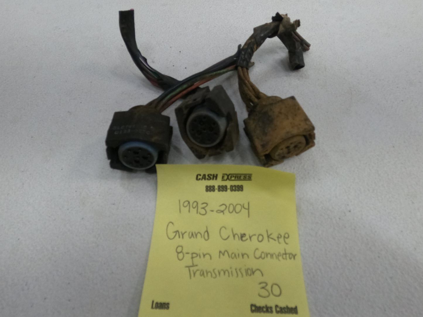 Jeep Grand Cherokee Transmission Wiring Connectors. *All Connectors*