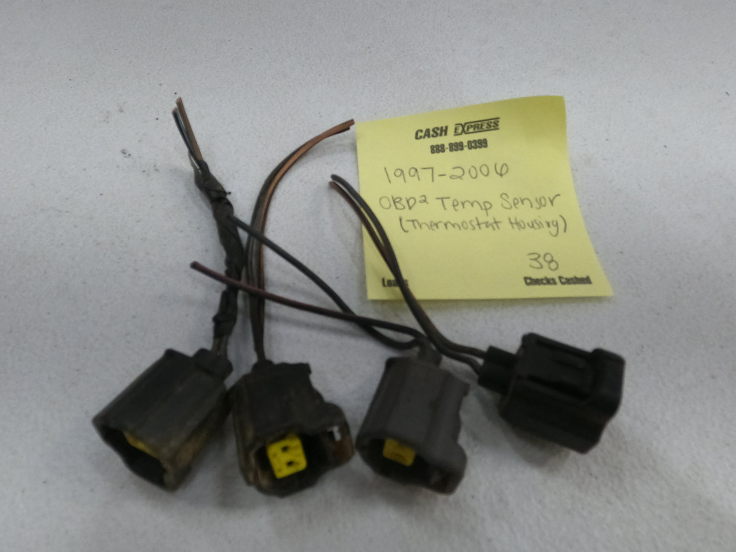 Coolant Temperature Switch/Sensor Wiring Harness Connector