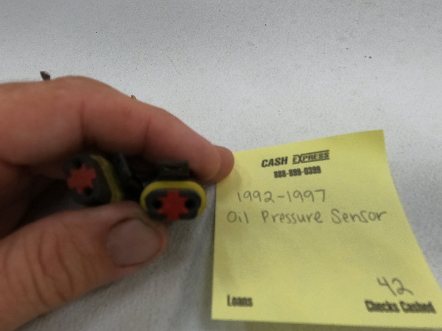 Oil Pressure Sensor Wiring Harness Connector Plug *ALL Years*