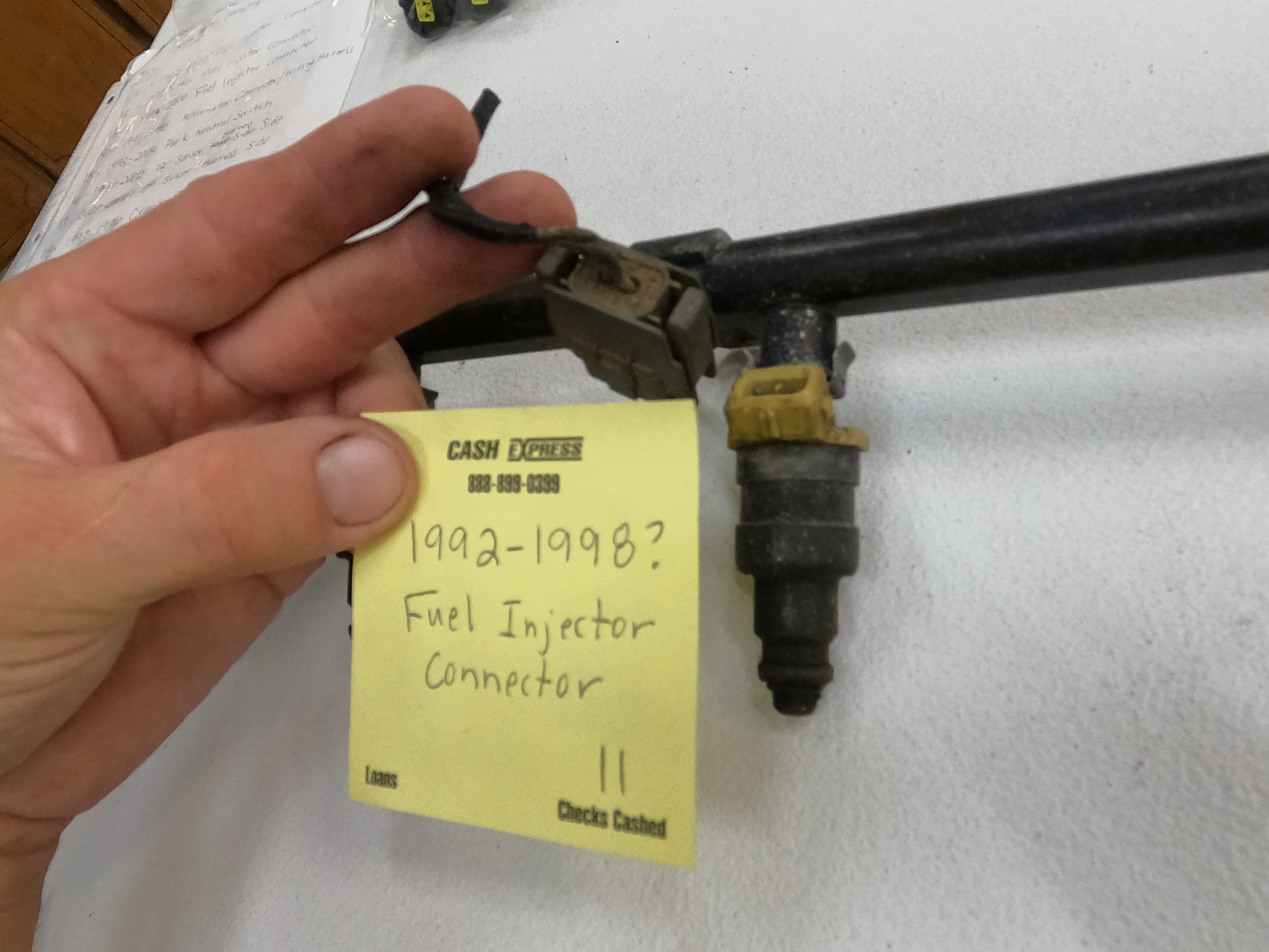 Fuel Injector Connector Plug. **ALL Years.