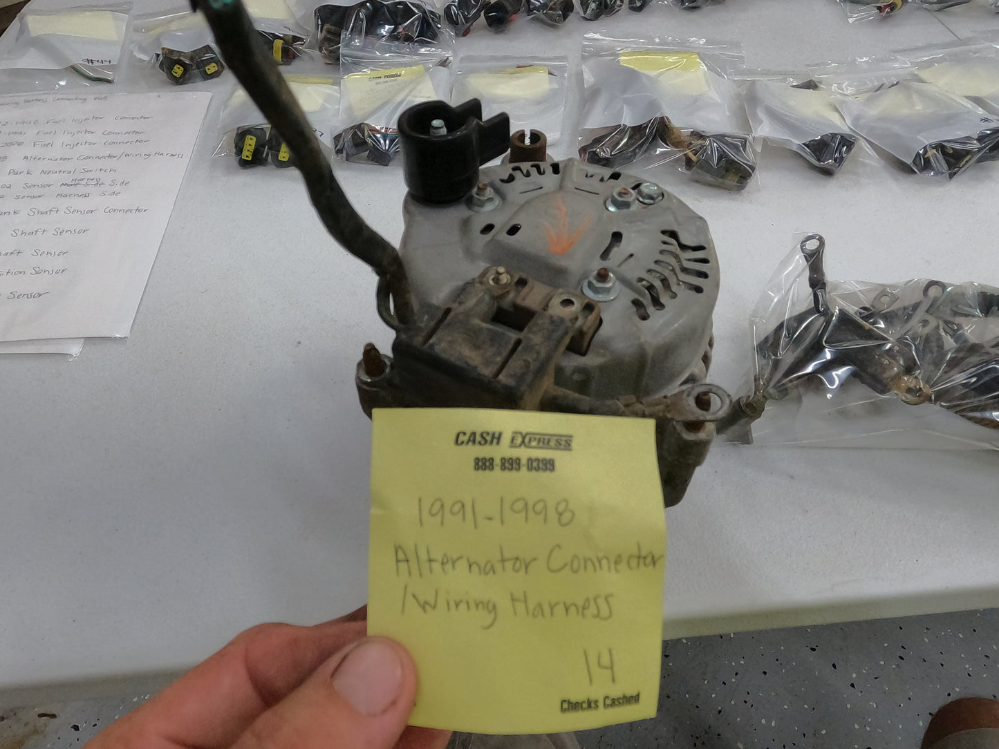 Alternator Connector/ Wiring Harness *All Models*