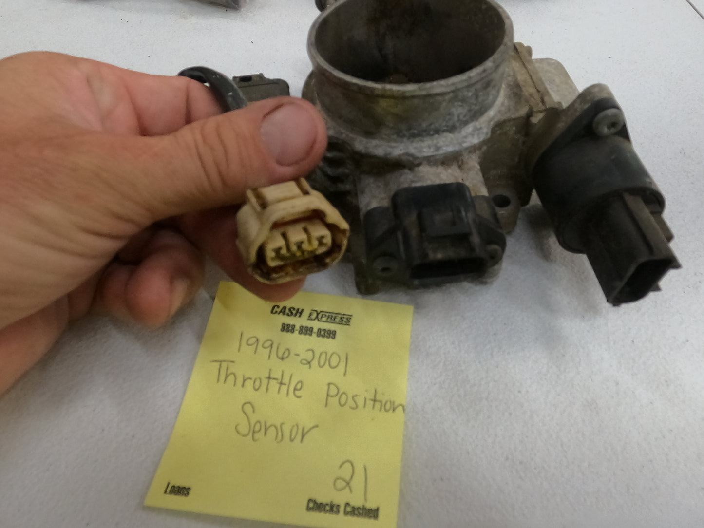 Throttle Position Sensor Connectors. *ALL Years*