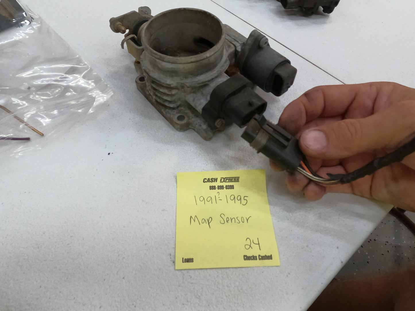 Throttle Position Sensor Connectors. *ALL Years*