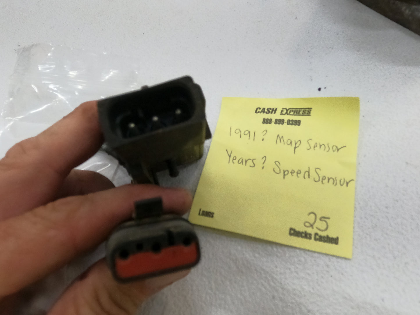 Jeep/Chrysler MAP Sensor Wiring Harness Plug End. *ALL YEARS*