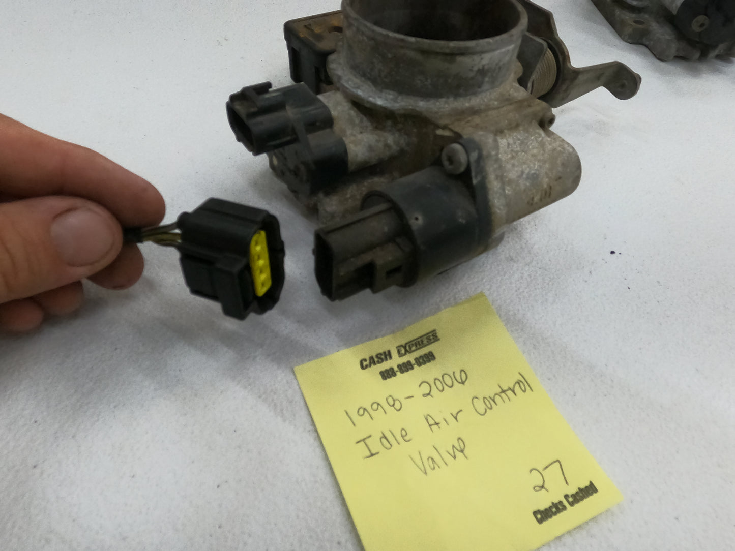Idle Air Control Valve Harness Plug. *ALL Years*