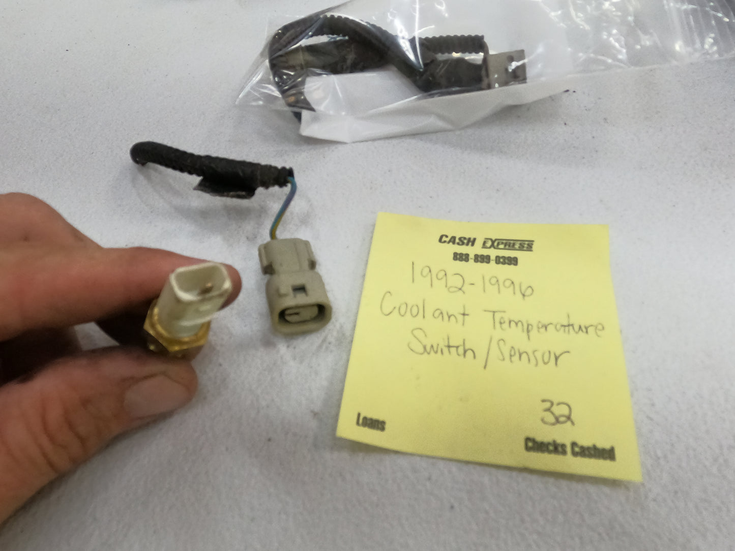 Coolant Temperature Switch/Sensor Wiring Harness Connector