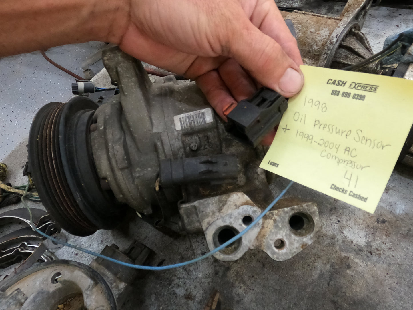 Oil Pressure Sensor Wiring Harness Connector Plug *ALL Years*