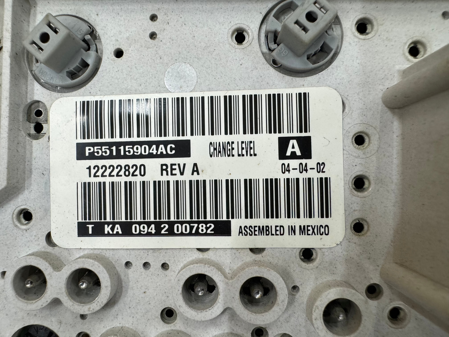 A/C & Heater Control - HVAC Controller - 1999-2004 - Jeep Grand Cherokee WJ