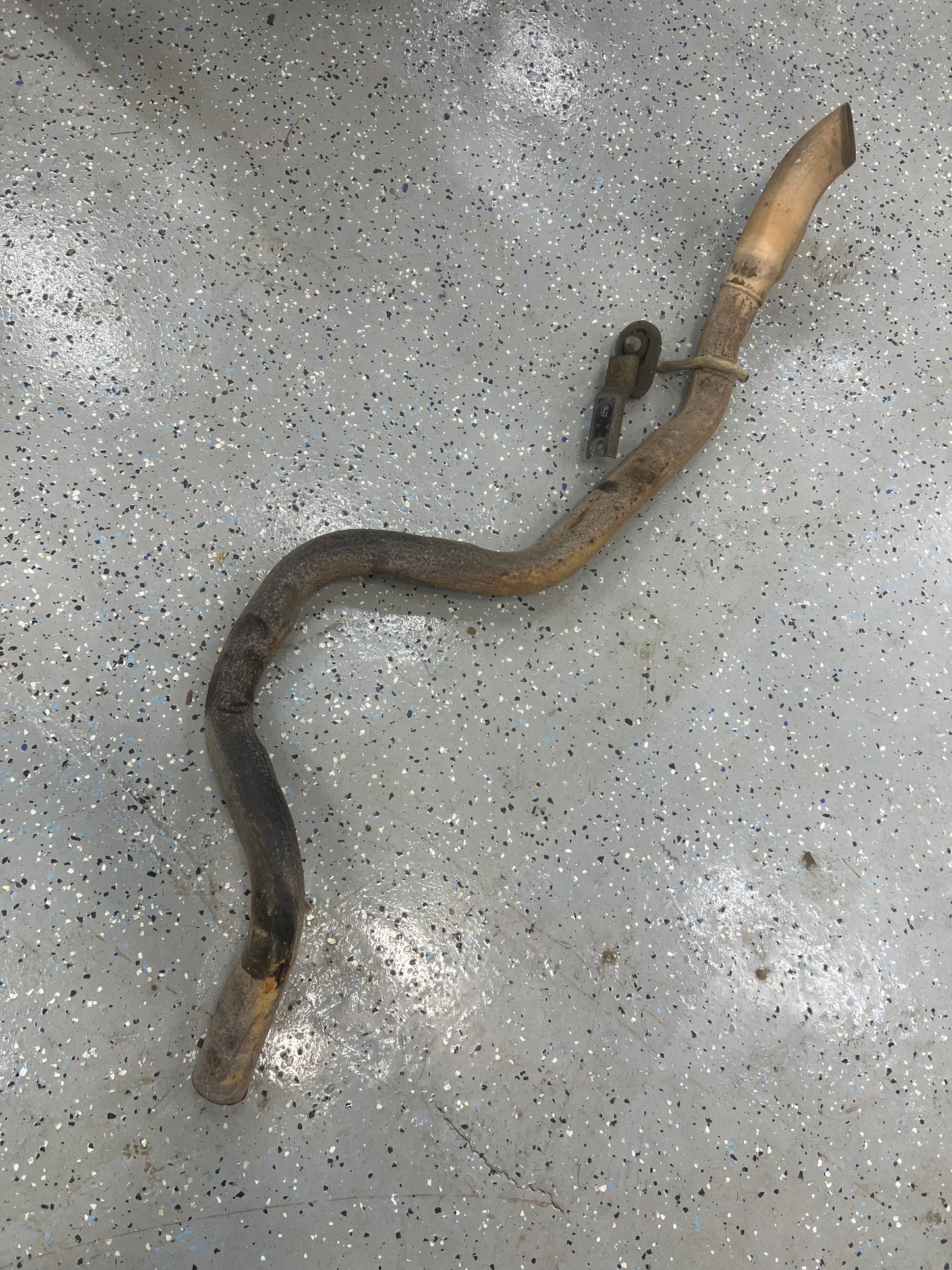 Exhaust Down Pipe & Over The Axle Tube - 1993-1998 Jeep Grand Cherokee 4.0L