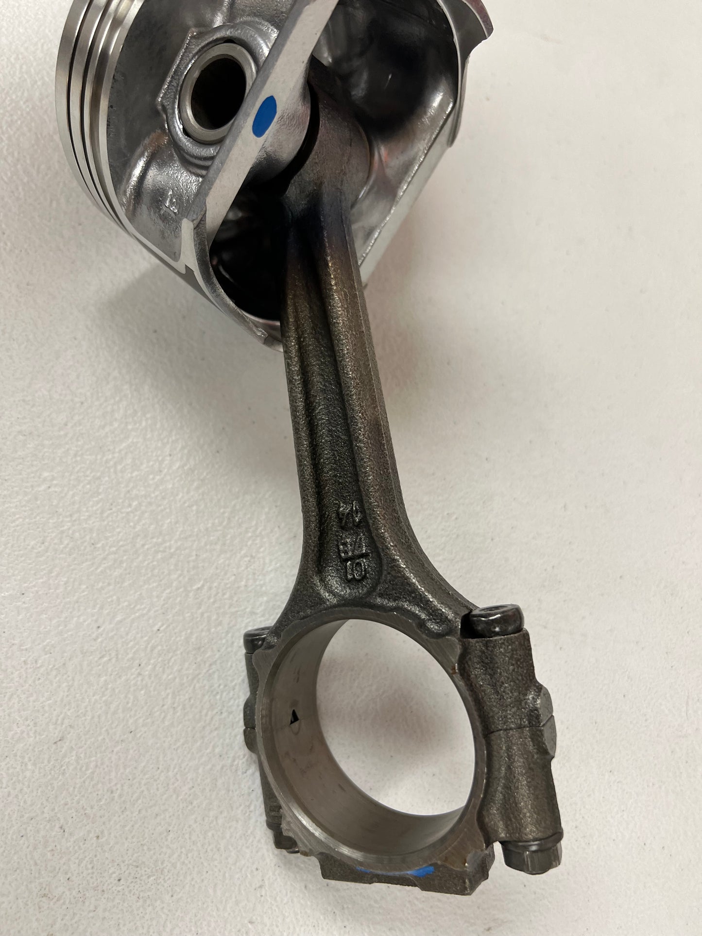 New 4.0 Pistons Pre-Assembled on Used Rods. Full Set with New Rings. New Brands Available.