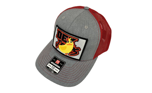 Red Patch Hat