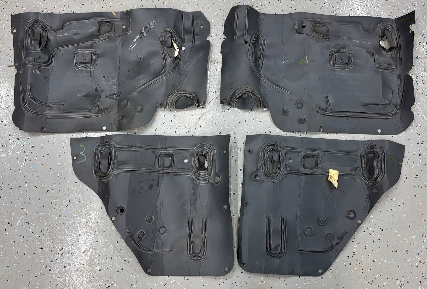 Door Panel Liner - Plastic - 97-01 XJ  - Picking Choice  - 4-Door