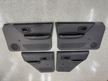 MANUAL WINDOW - Agate OEM Door Panels - Door Card - 97-01 XJ - FULL SET
