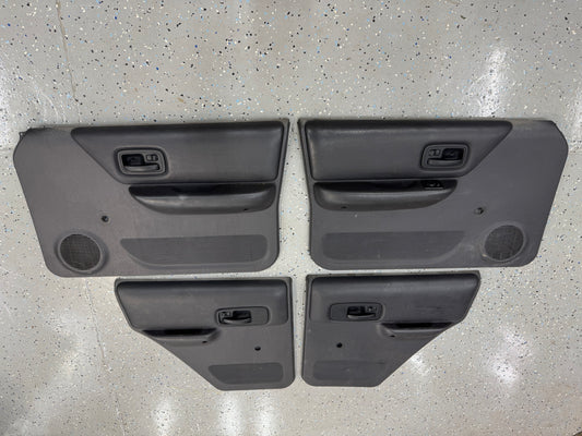 MANUAL WINDOW - Agate OEM Door Panels - Door Card - 97-01 XJ - FULL SET