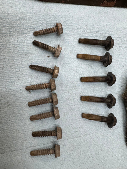 Transmission Tunnel Covers & Screws - Automatic - 1984 - 2001 Jeep Cherokee XJ