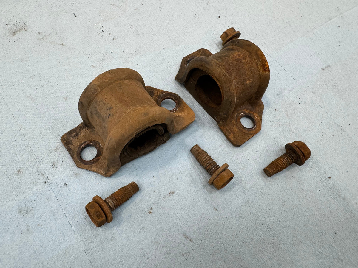 Sway Bar Mounting Bolts & Bracket to Frame  -  XJ - ZJ - WJ