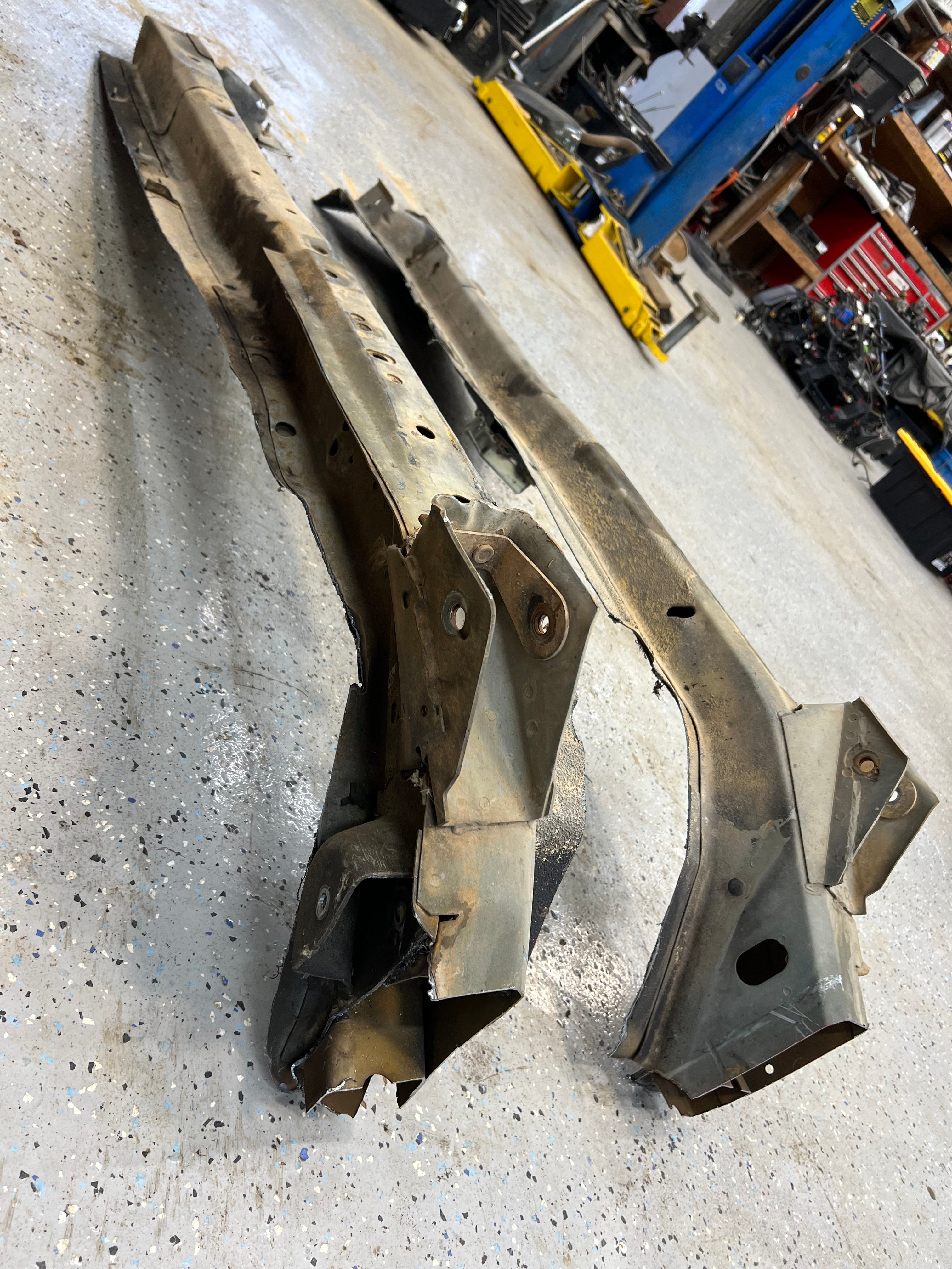 Uni-Frame Cut Outs - Control Arm to Leaf Spring - Jeep Cherokee XJ - A ...