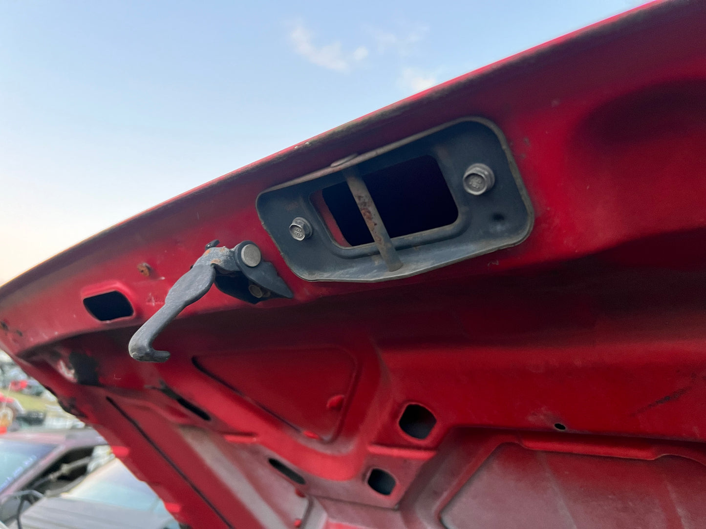 Hood Catch & Stricker - OEM - 93-98 Jeep Grand Cherokee ZJ