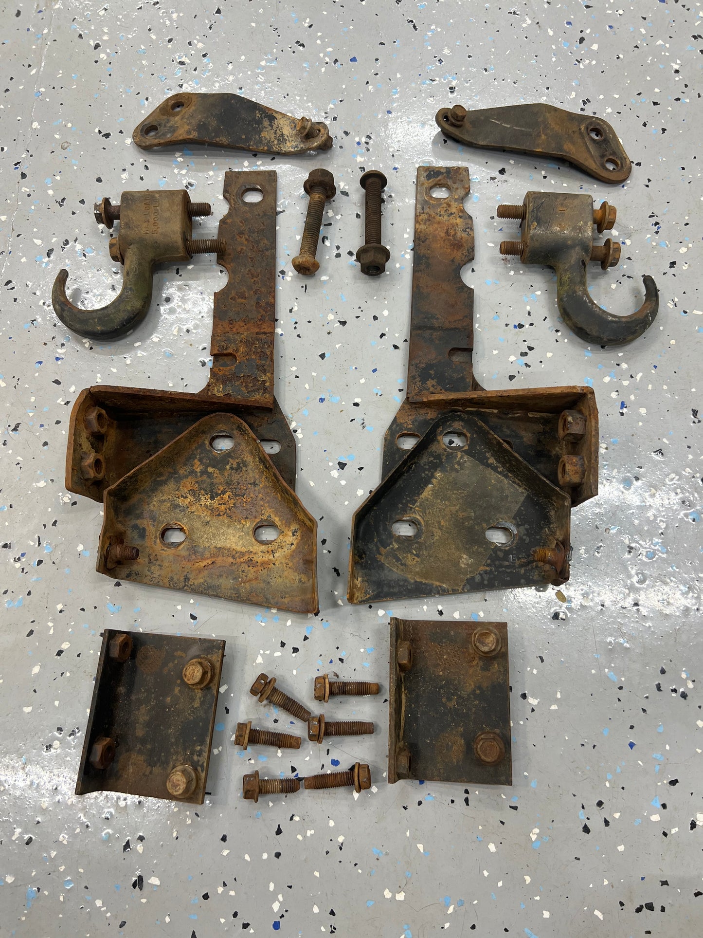 Factory Tow Hooks  - Jeep Cherokee XJ