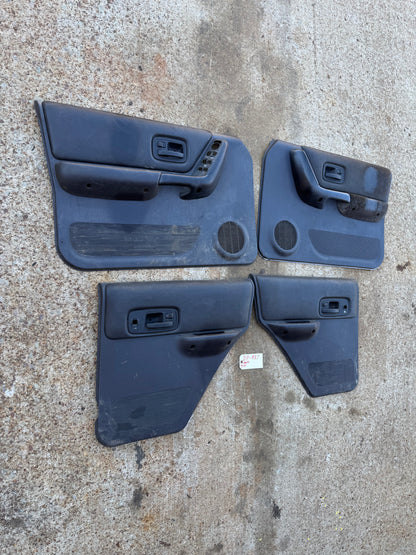 Discounted Door Panel Set - Agate OEM Door Panels - 97-01 XJ - FULL SET