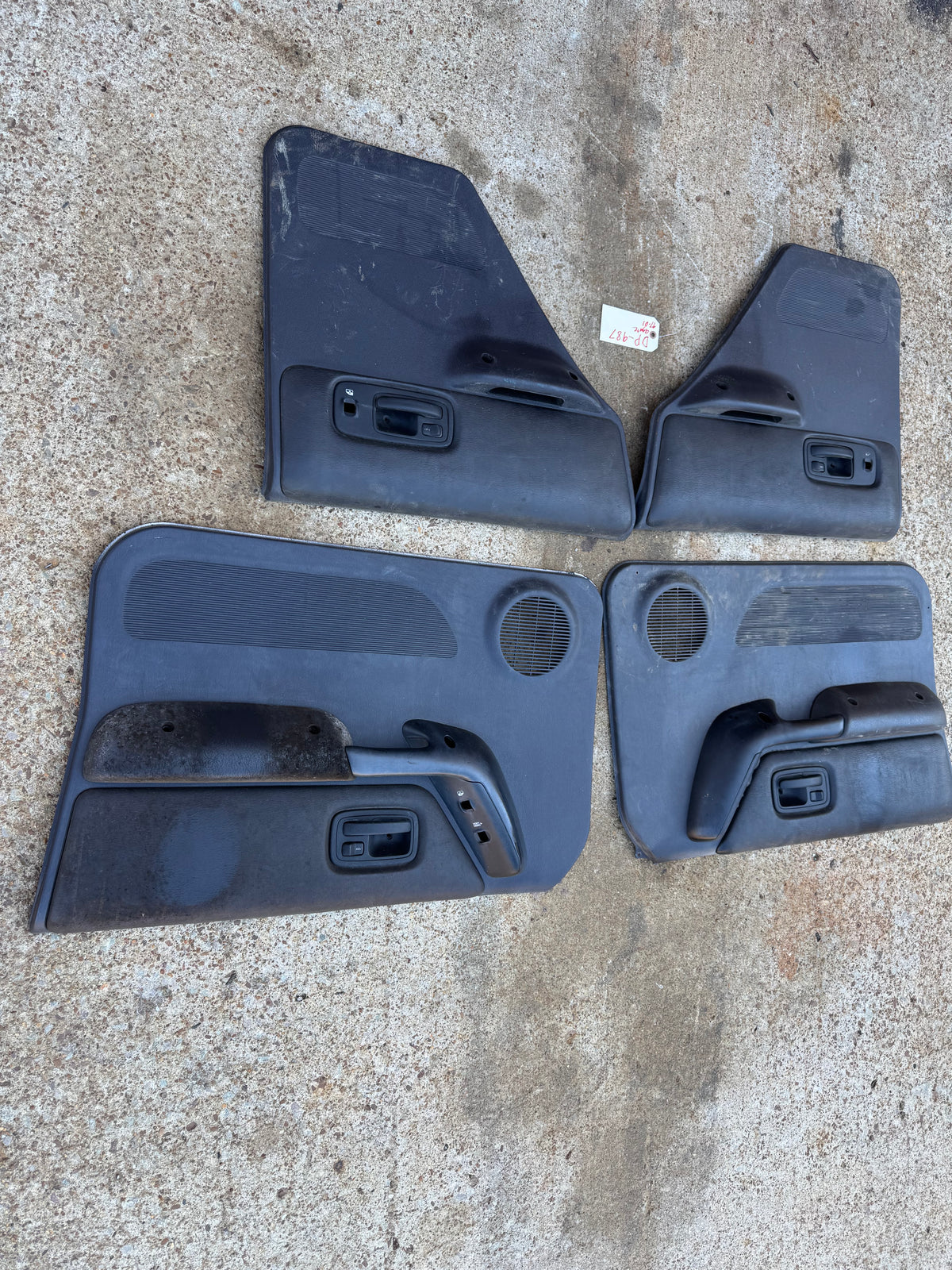 Discounted Door Panel Set - Agate OEM Door Panels - 97-01 XJ - FULL SET