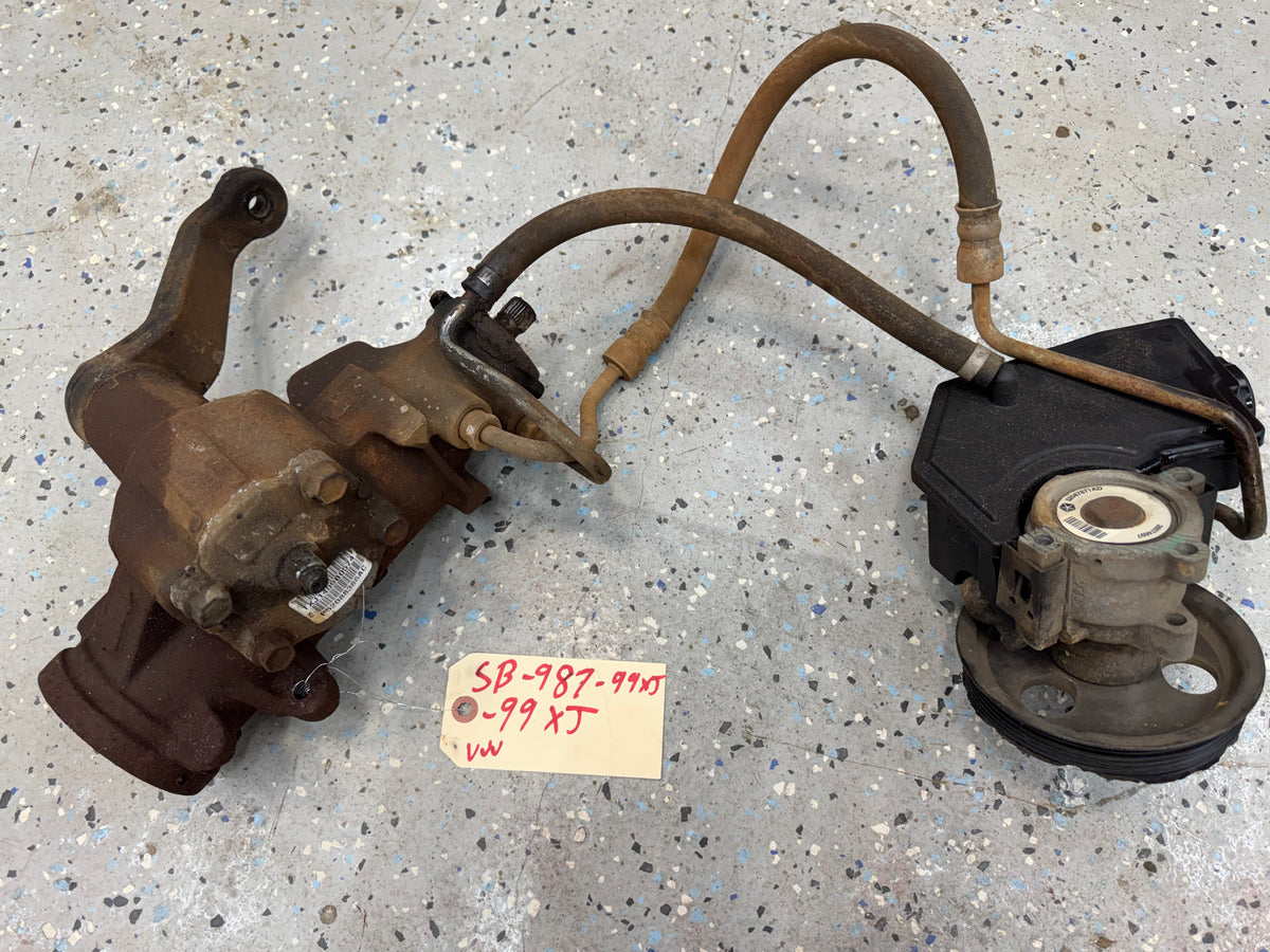 Power Steering Gear Box - OEM - Jeep Cherokee & Grand Cherokee - XJ & ZJ - 84-01