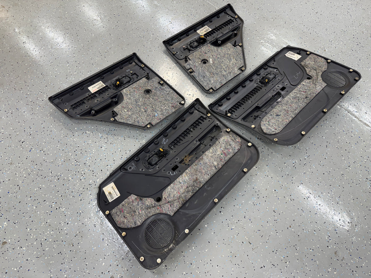 MANUAL WINDOW - Agate OEM Door Panels - Door Card - 97-01 XJ - FULL SET