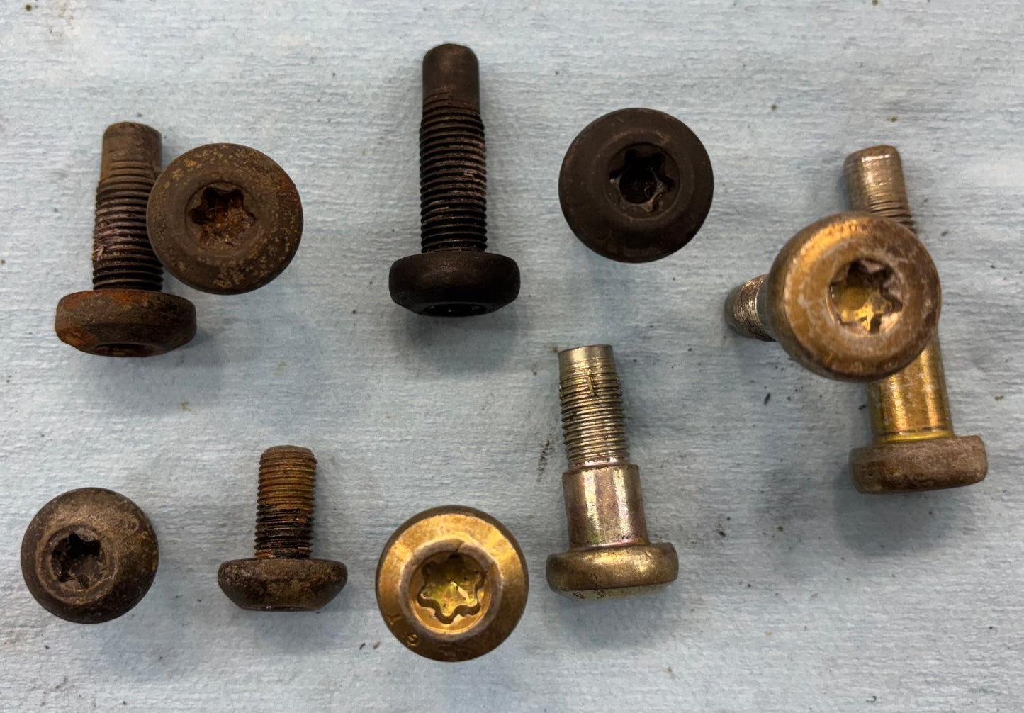 Seat Belt & Latch Bolts - Jeep Cherokee XJ