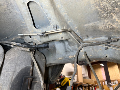 Metal Fuel Line - Frame Rail Line -  97-01 Jeep Cherokee XJ - Pump TO Engine