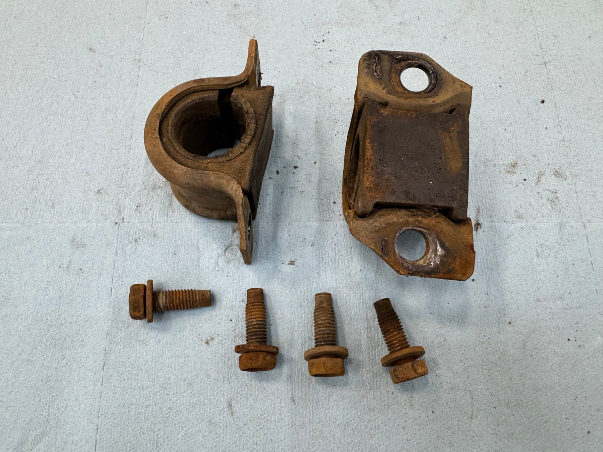 Sway Bar Mounting Bolts & Bracket to Frame  -  XJ - ZJ - WJ