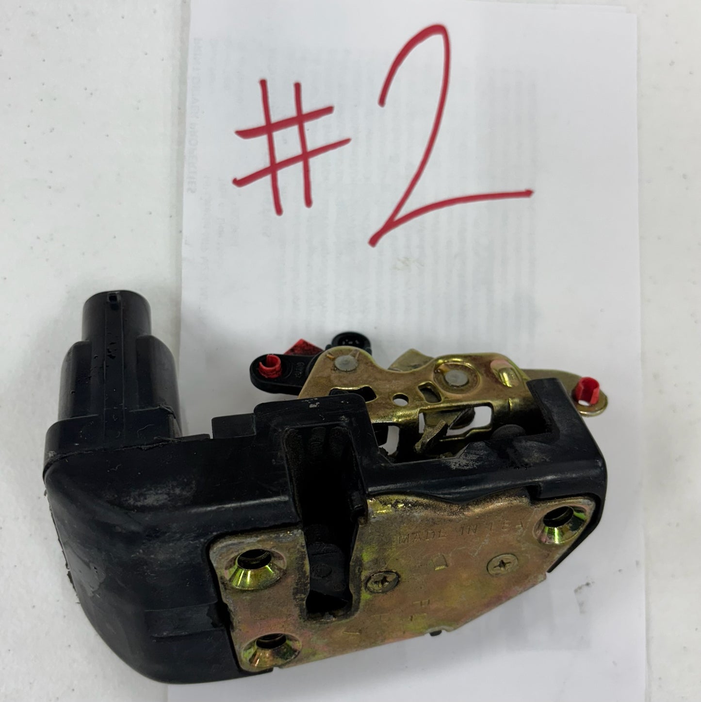 Door Latch & Lock - Linkage Rods - 93-98 Jeep Grand Cherokee ZJ -  TESTED-