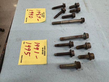 Power Steering Bracket & Tensioner Bolts - 1987-1995 - Jeep 4.0 & 2.5