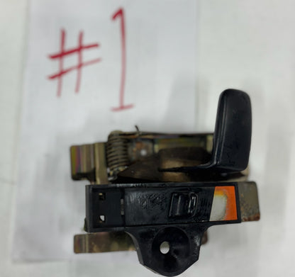 Interior Door Handles - 93-98 Jeep Grand Cherokee ZJ -   -BOTH SIDES- Chrome & Black