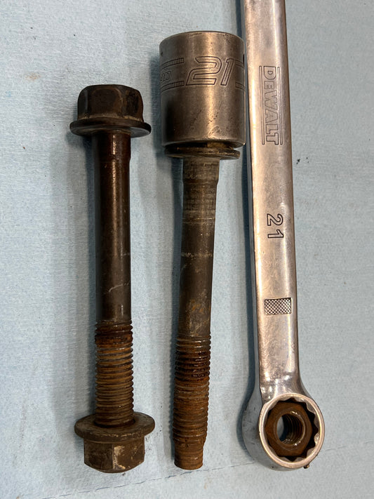 Leaf Springs & Shackle Bolts & Nuts - Rear - OEM -1984-2001 - Cherokee XJ