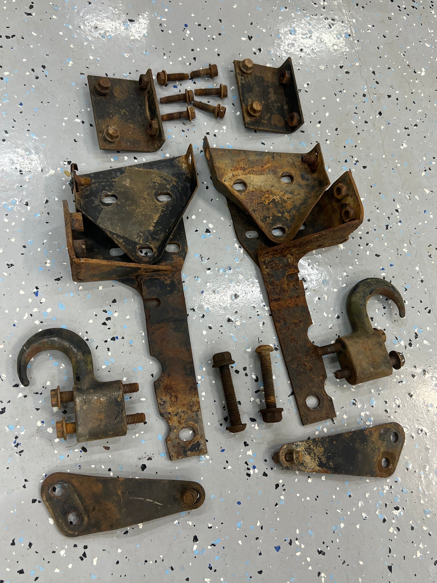 Factory Tow Hooks  - Jeep Cherokee XJ