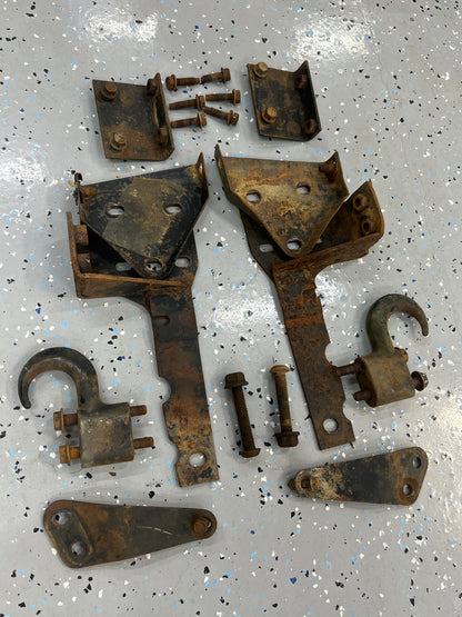 Factory Tow Hooks  - Jeep Cherokee XJ