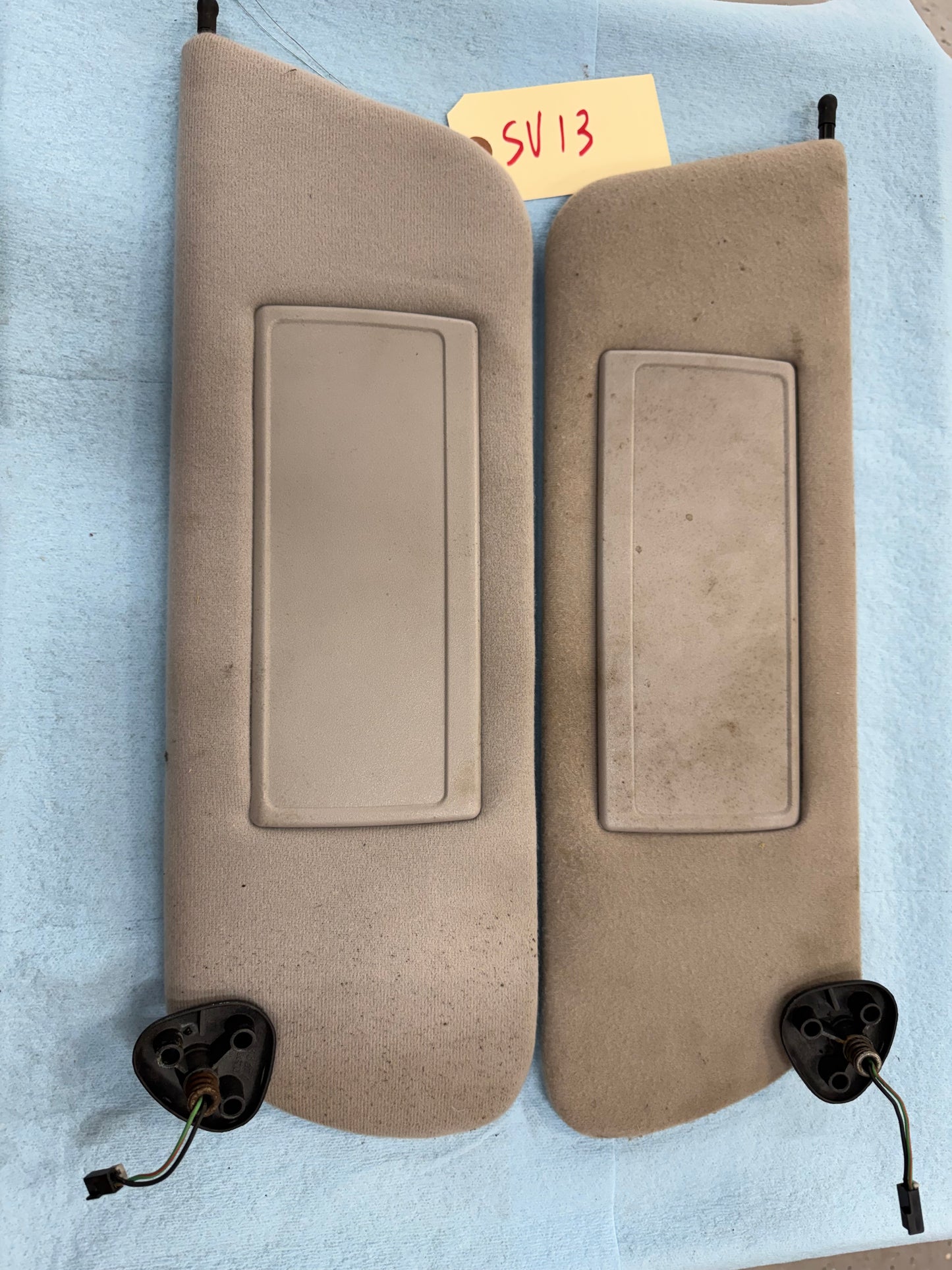 USED Sun Visors  - 1991-2001 Jeep Cherokee XJ