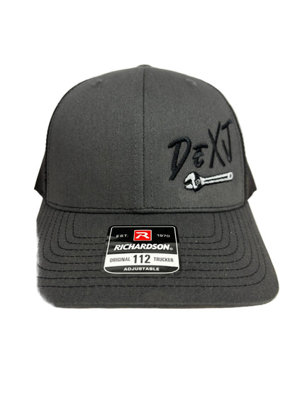 DeXJ Charcoal Grey Hat