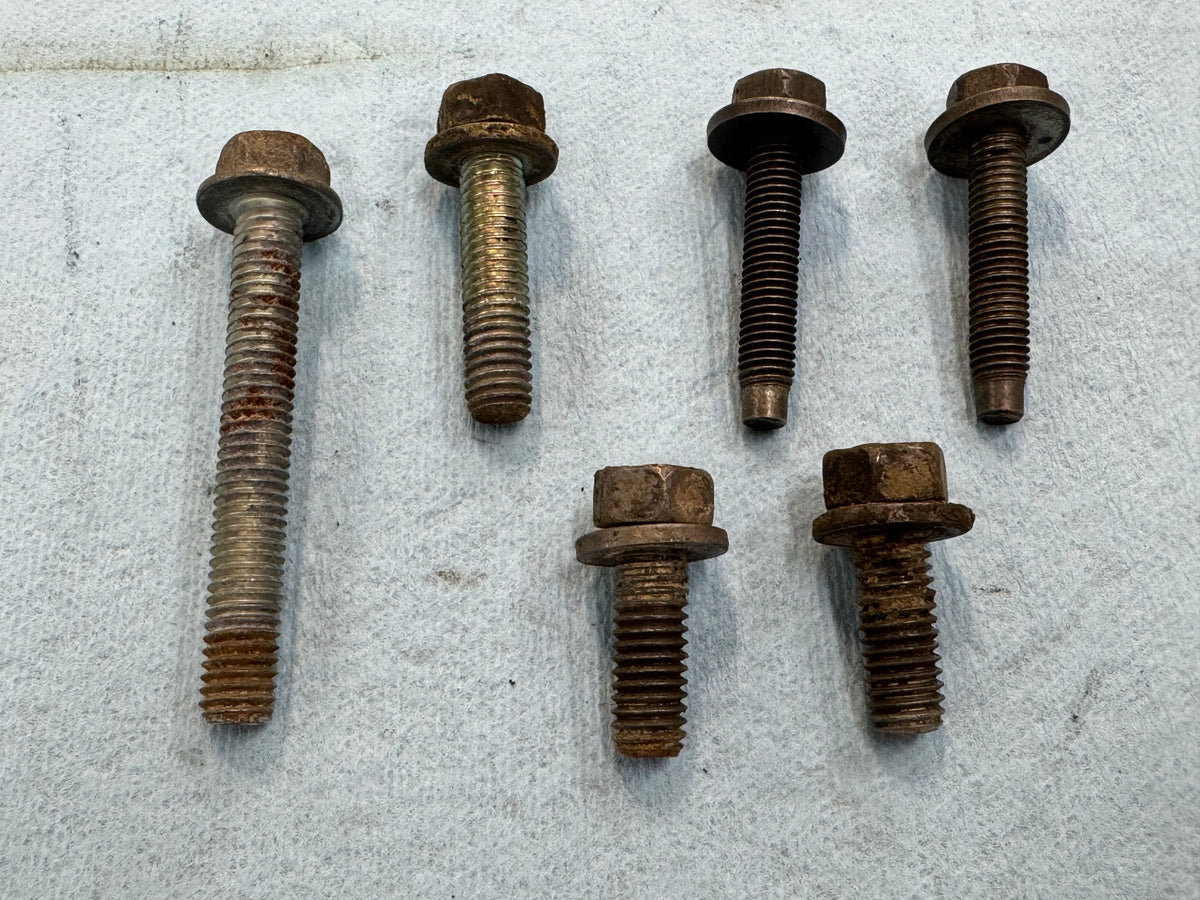 Power Steering Bracket & Tensioner Bolts - 1987-1995 - Jeep 4.0 & 2.5