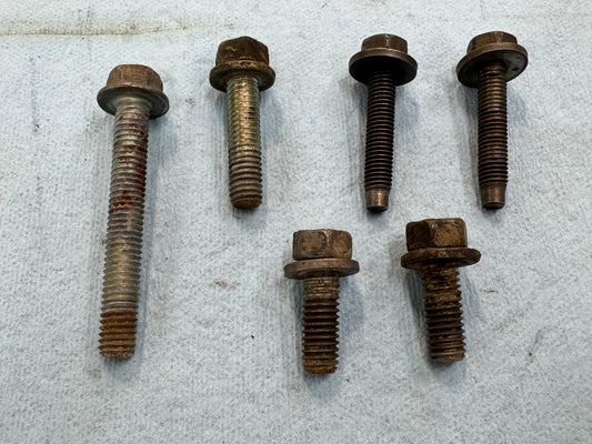 Power Steering Bracket & Tensioner Bolts - 1987-1995 - Jeep 4.0 & 2.5